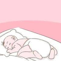 0-3个月婴儿睡觉姿势有哪些
