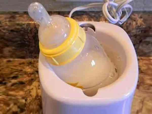 母乳用45度水加热多久？