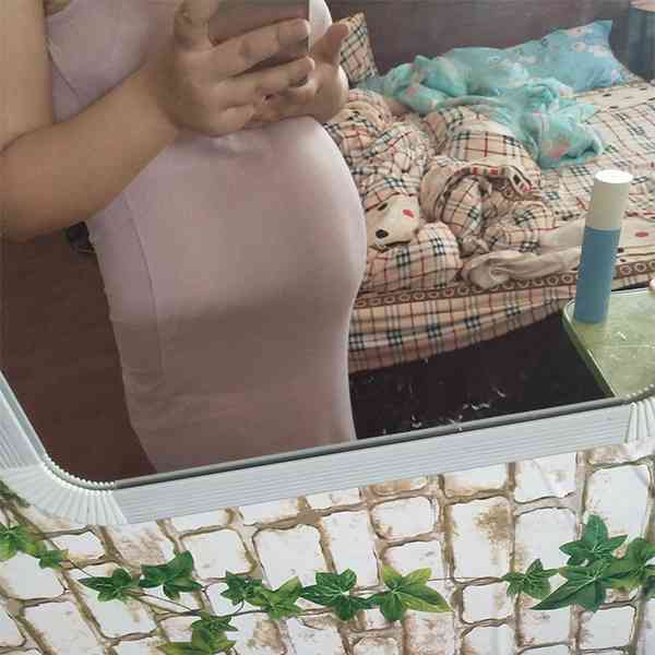 27周孕妇肚子图片