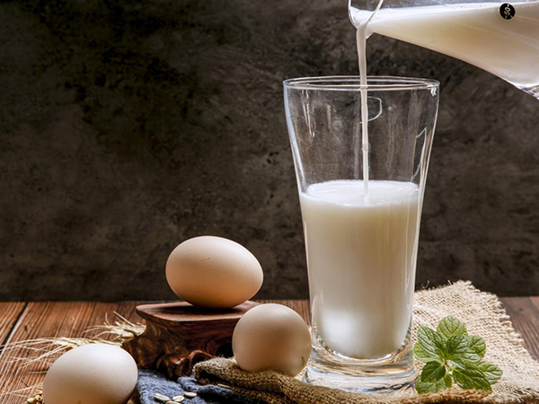 牛奶含有丰富的蛋白质