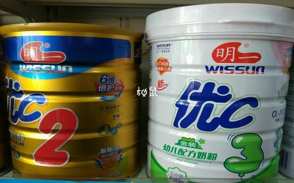 明一奶粉是国内十大品牌之一