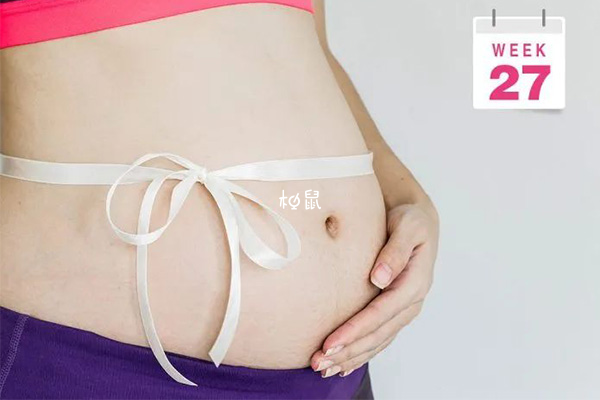 27周孕妇体重增长为6.4千克