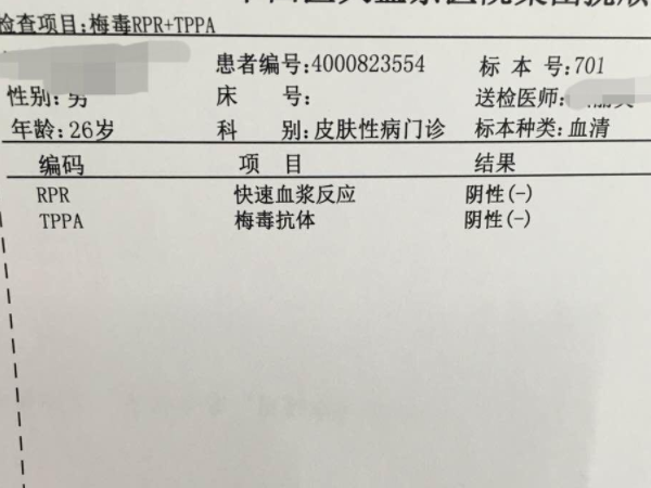 梅毒抗体转阴还会不会复发