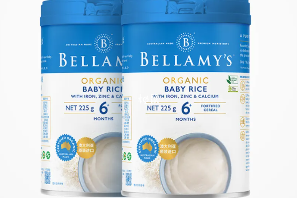 贝拉米婴儿米粉品质很不错