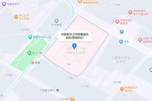 盛京医院生殖中心位于滑翔院区