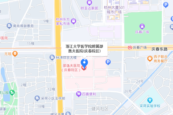 杭州邵逸夫医院生殖中心周围交通便利