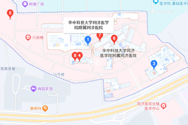 武汉同济医院生殖中心在主院区